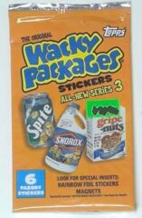 Wacky Packages: Stickers: All-New Series 3: Booster Pack: Stickered